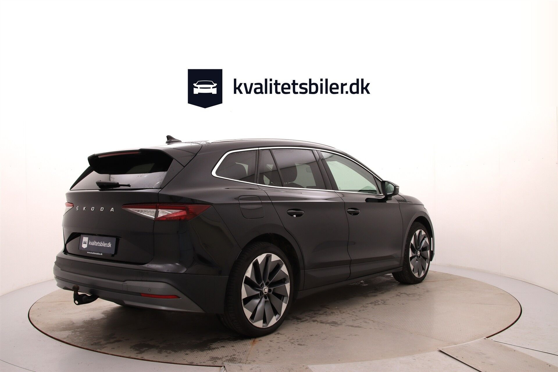 Sort Skoda Enyaq fra 2021