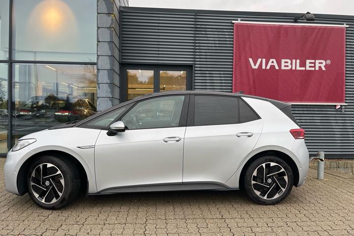 Sølv VW ID.3 fra 2023