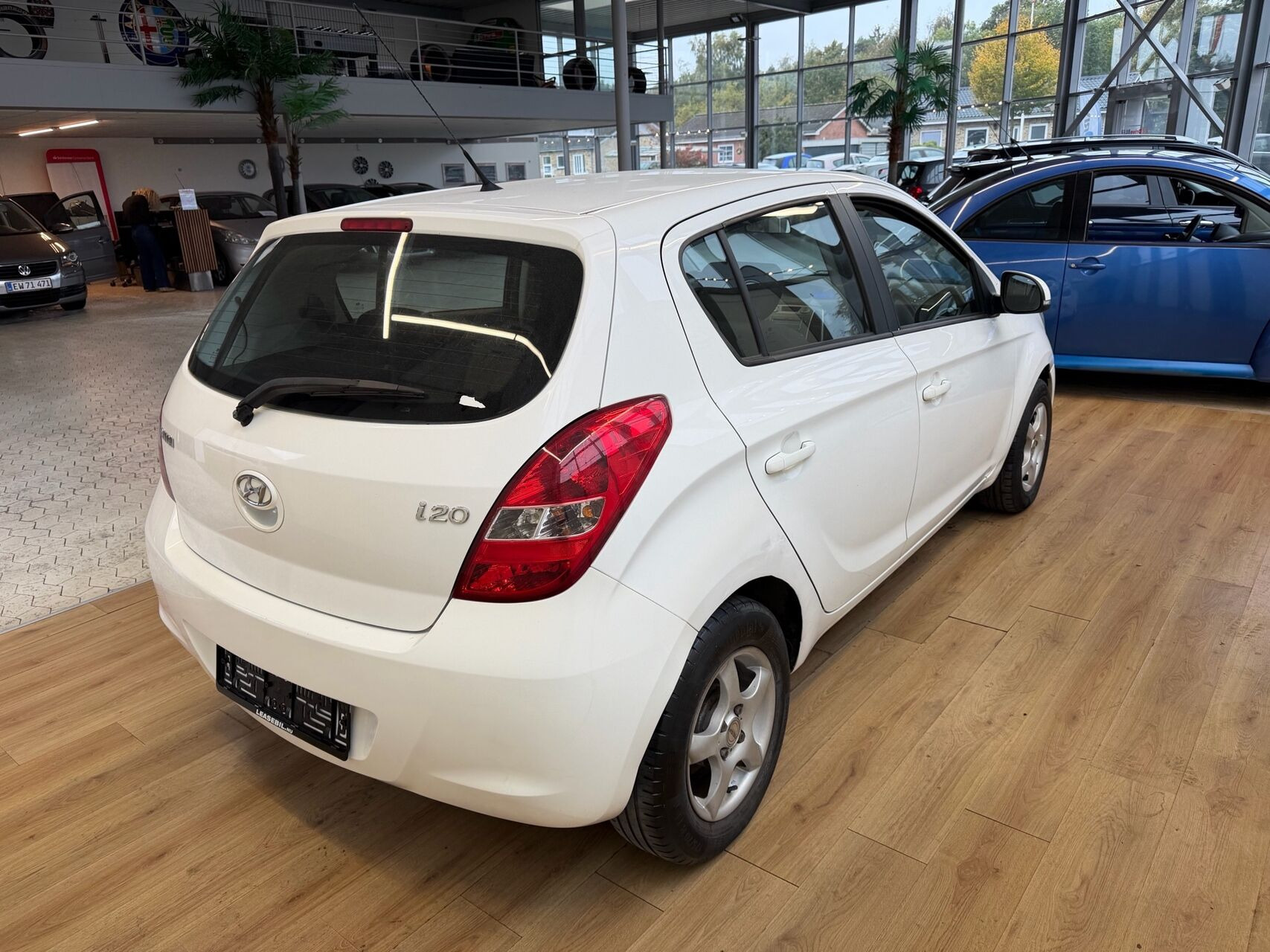 Hvid Hyundai i20 fra 2010