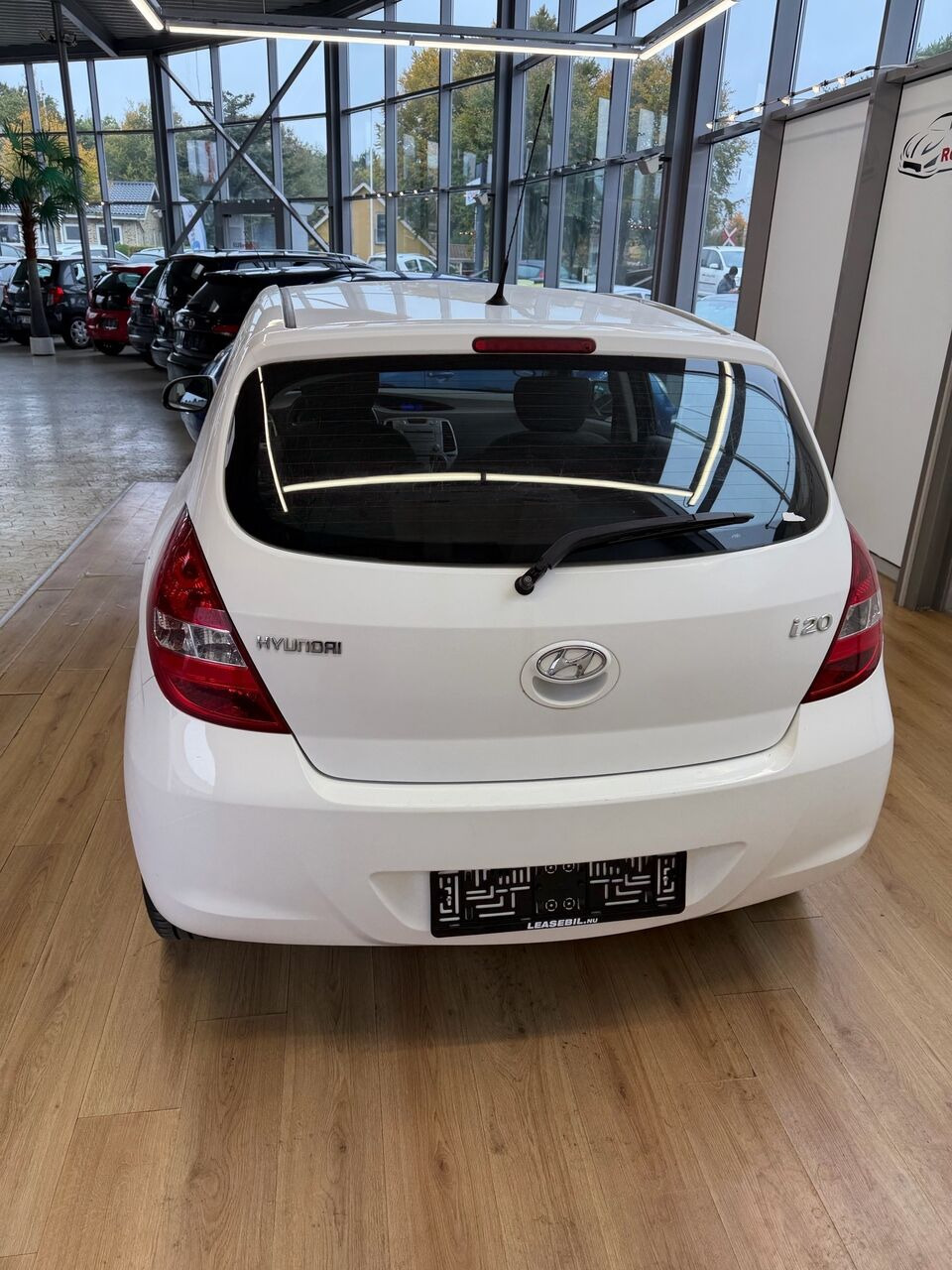 Hvid Hyundai i20 fra 2010