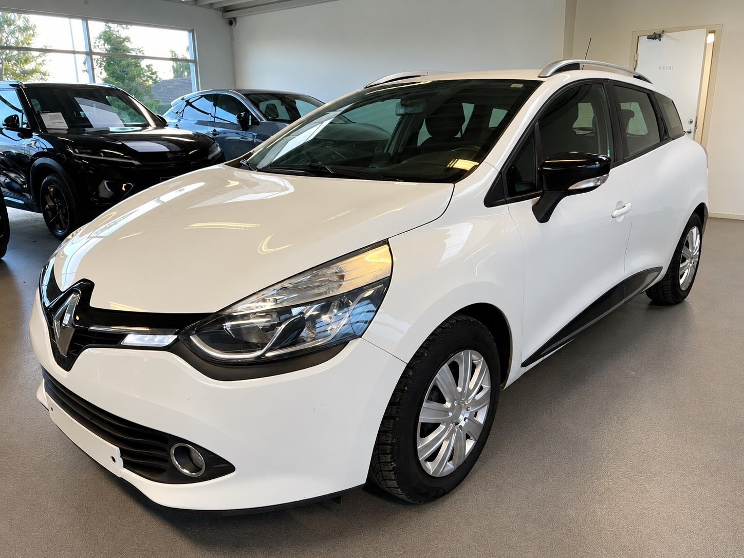 Hvid Renault Clio IV fra 2015