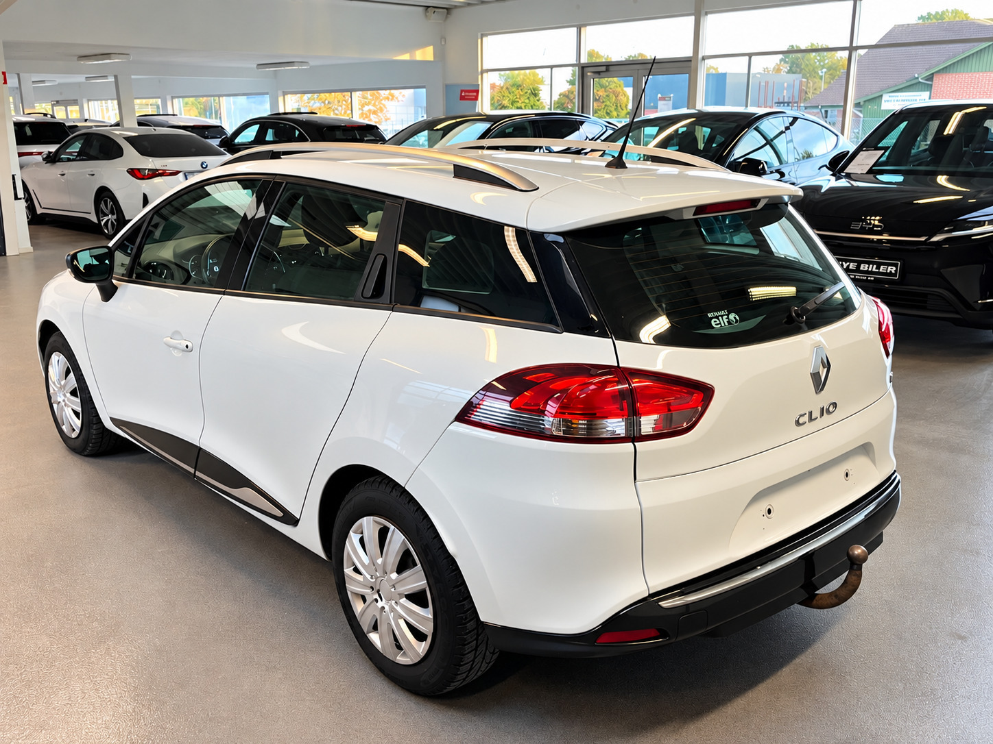 Hvid Renault Clio IV fra 2015