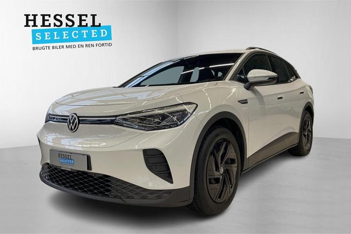 Hvid VW ID.4 fra 2024 set udefra