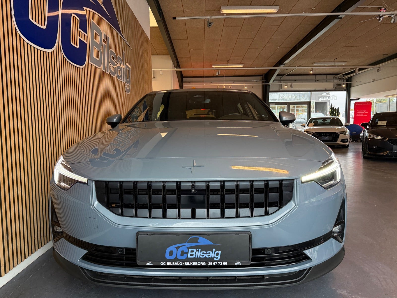 Grå Polestar 2 fra 2023