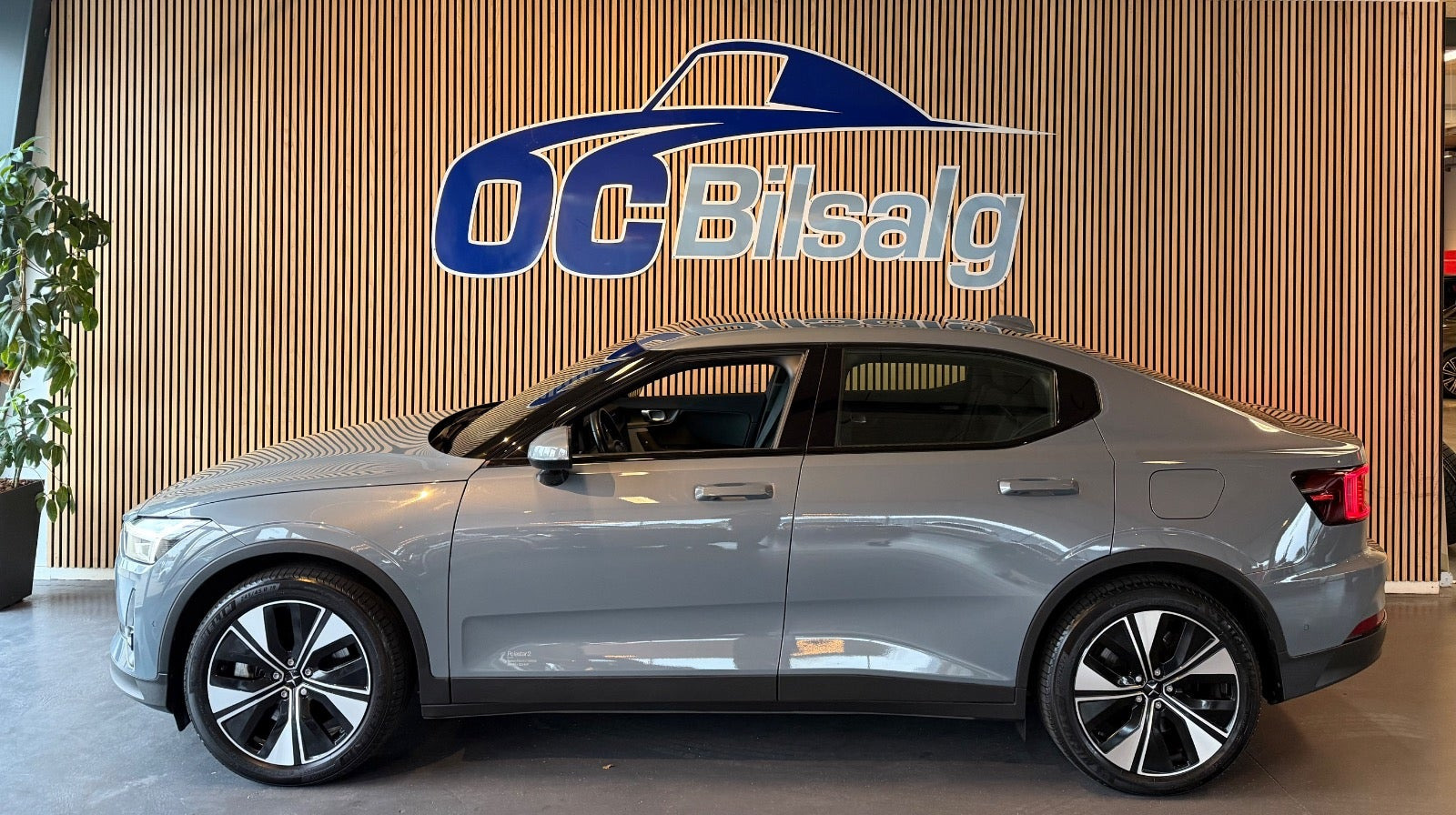 Grå Polestar 2 fra 2023