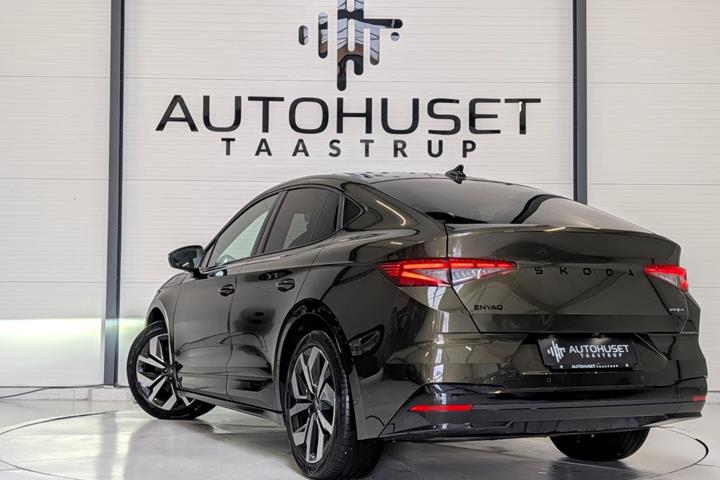 Grøn Skoda Enyaq fra 2025
