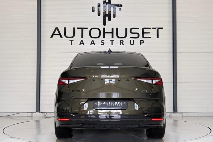Grøn Skoda Enyaq fra 2025