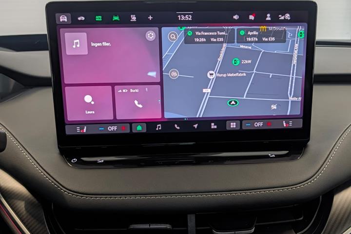 Grøn Skoda Enyaq fra 2025
