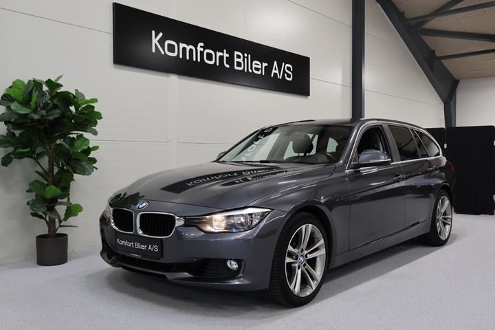 Grå BMW 320i fra 2015