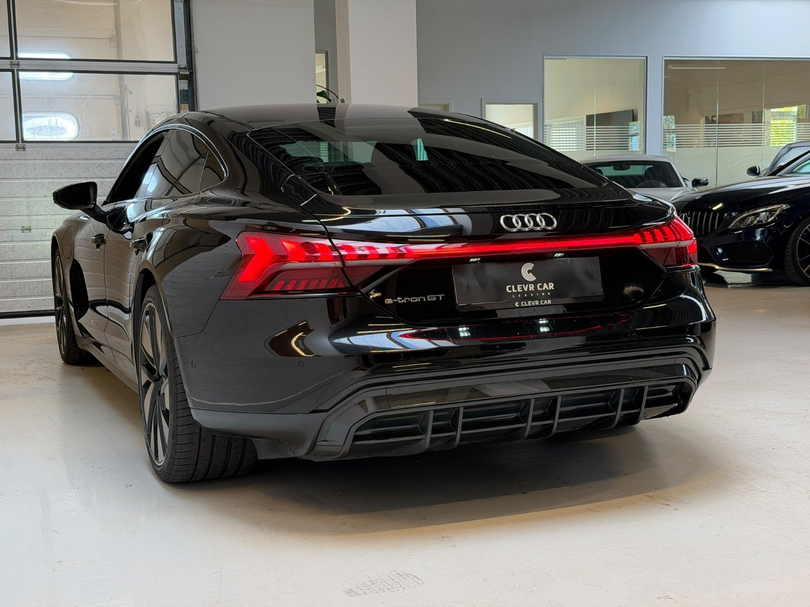 Sort Audi e-tron GT fra 2022