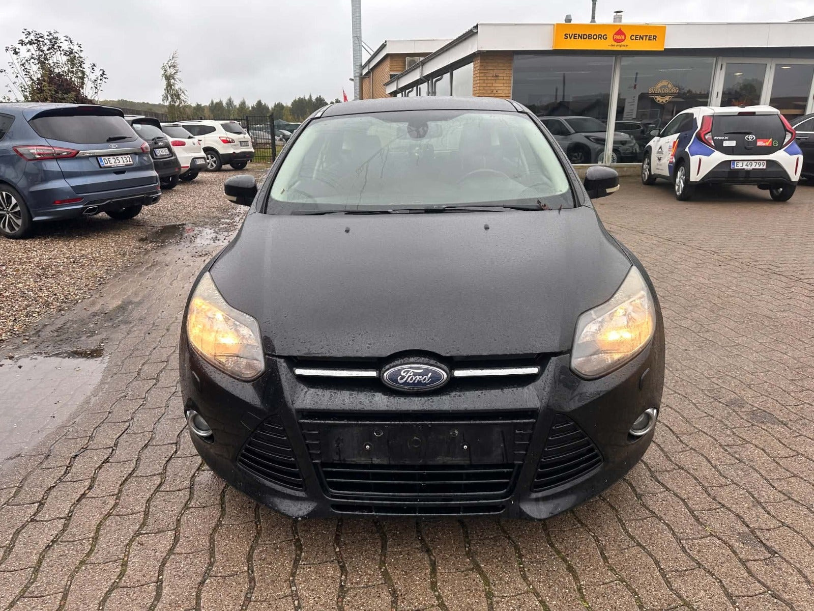 Sort Ford Focus fra 2011