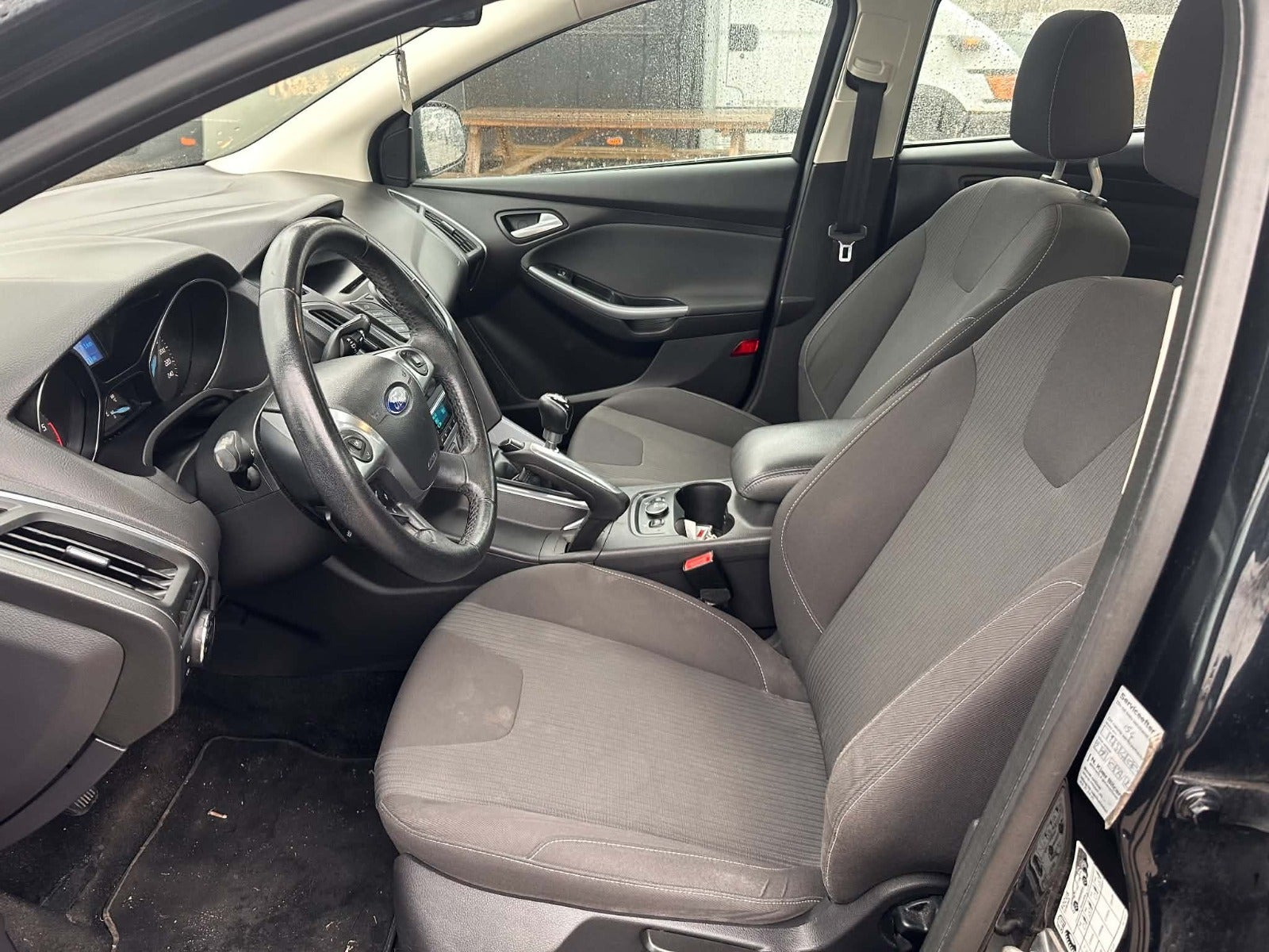 Sort Ford Focus fra 2011