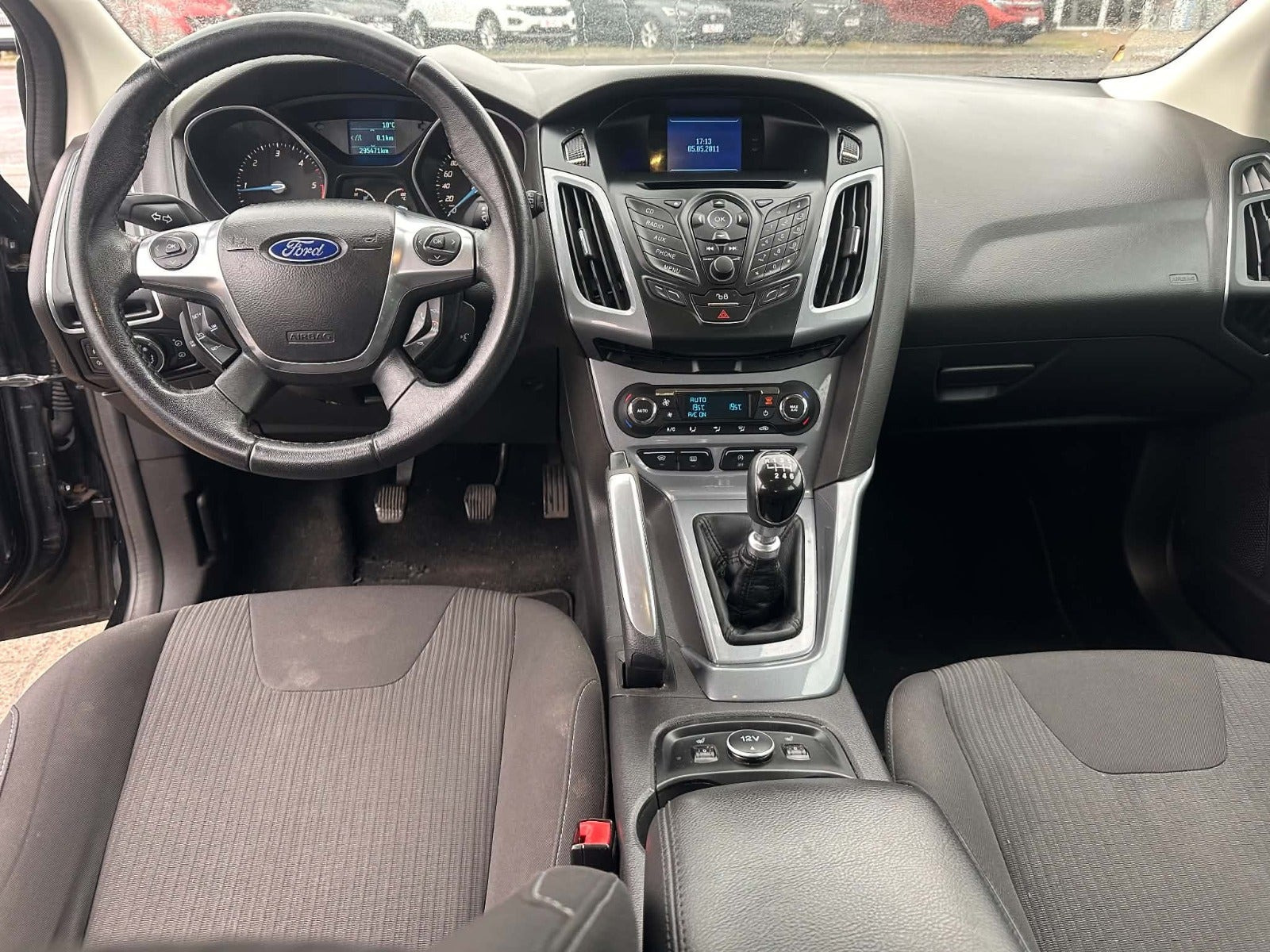 Sort Ford Focus fra 2011