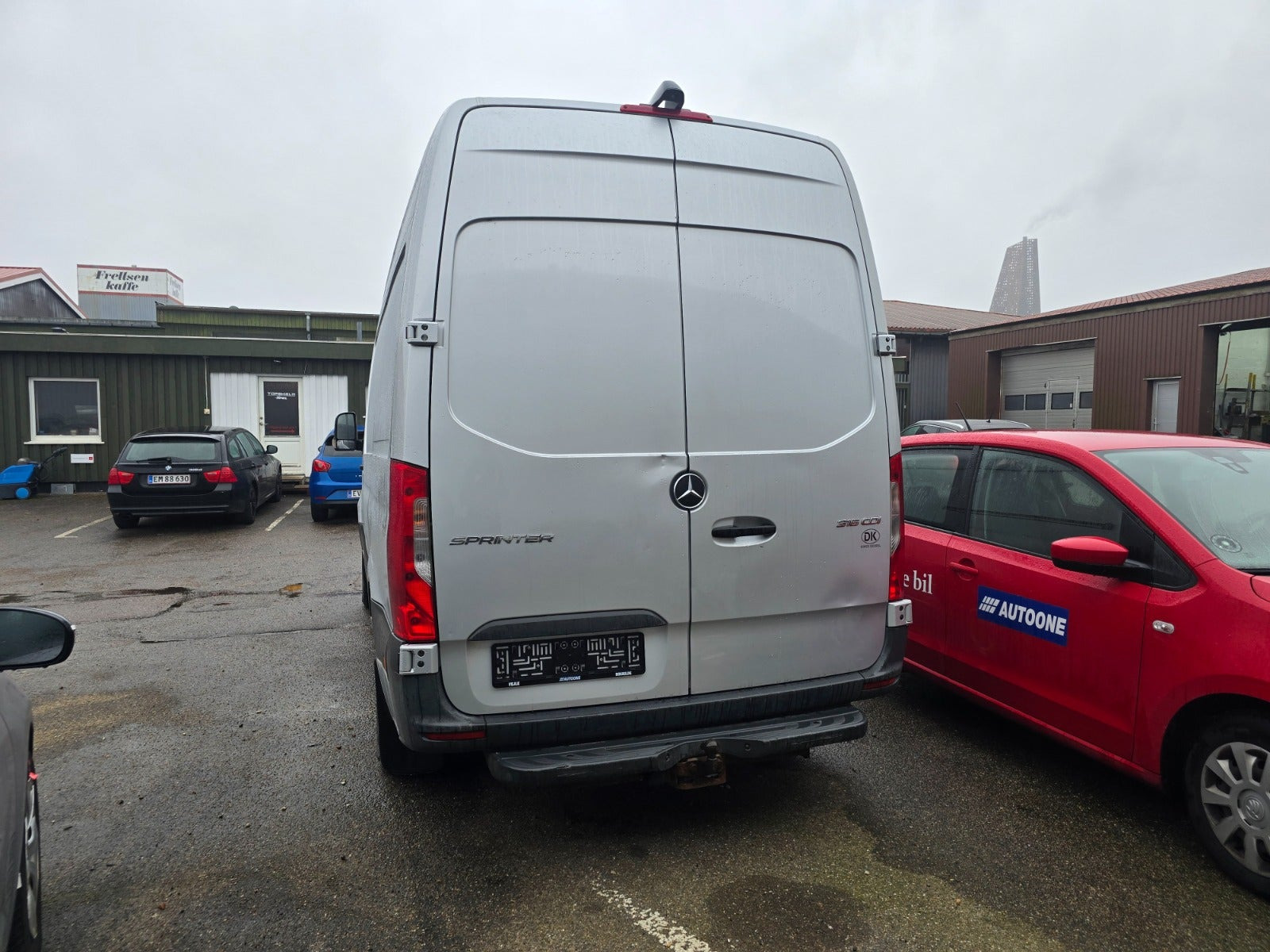 Sølv Mercedes Sprinter 316 fra 2019