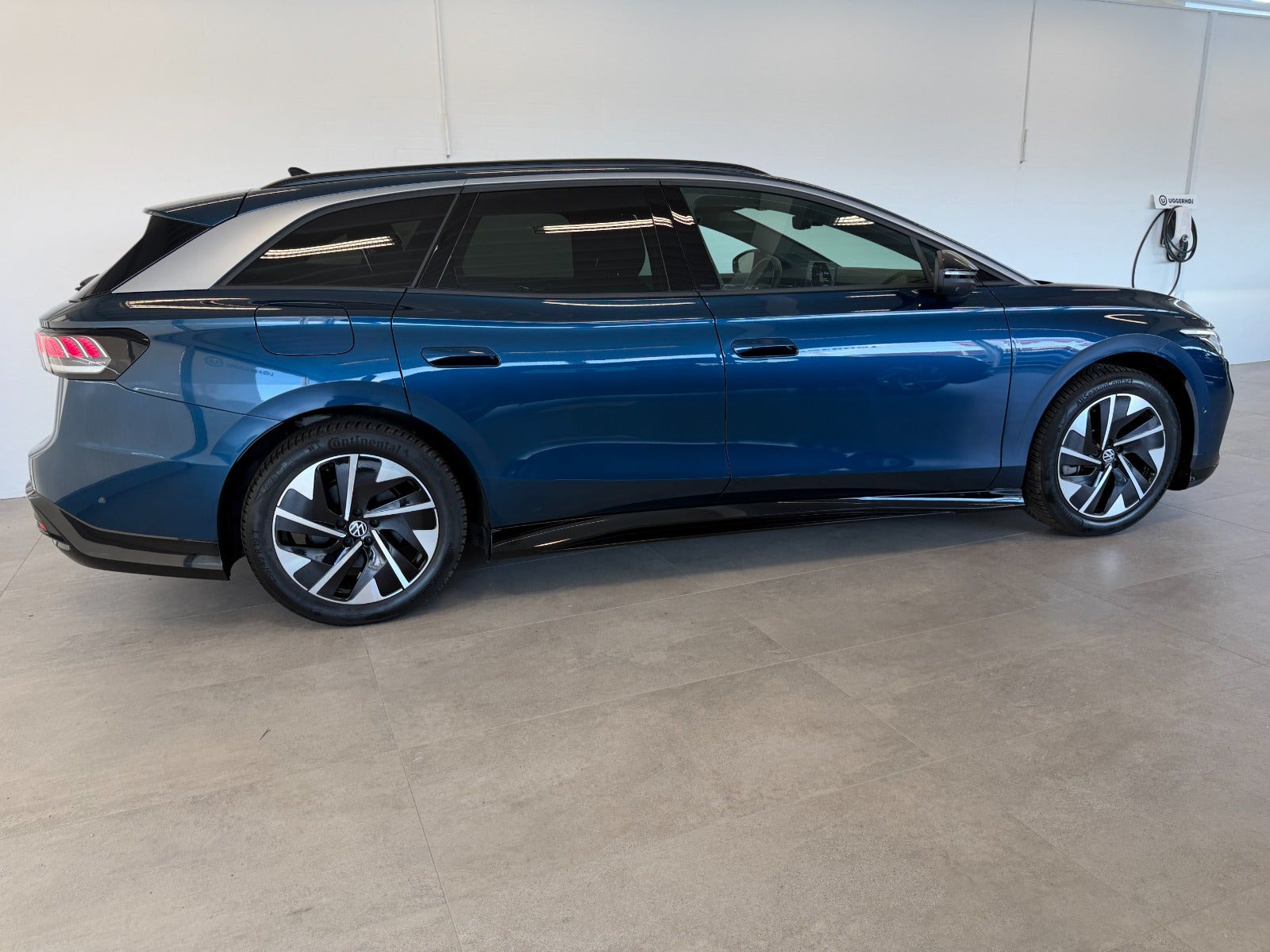 Blå VW ID.7 fra 2025