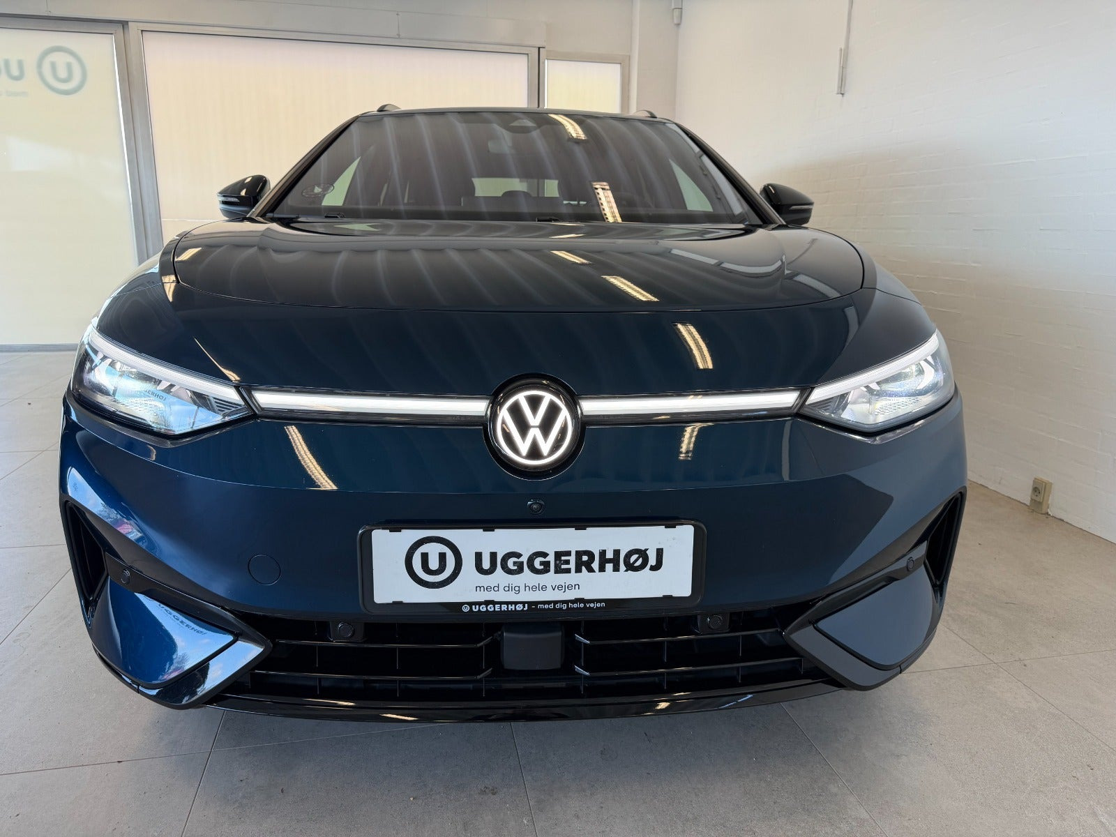 Blå VW ID.7 fra 2025