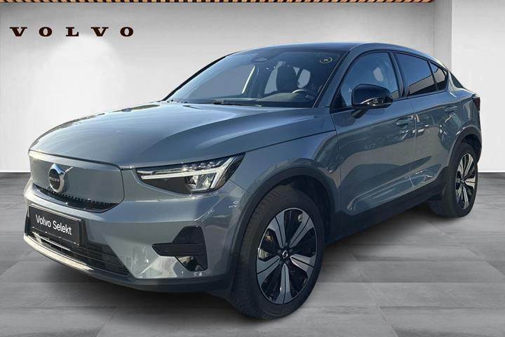 Grå Volvo C40 fra 2023