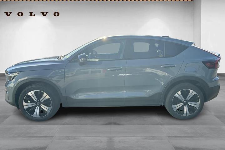 Grå Volvo C40 fra 2023