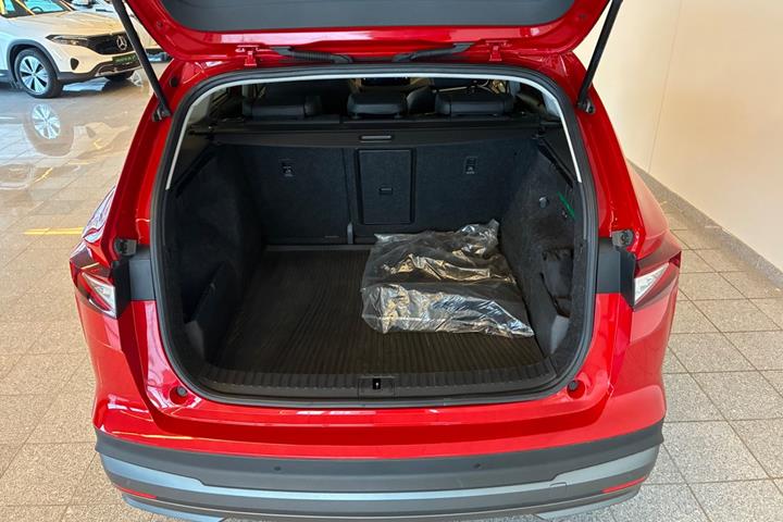 Rød Skoda Enyaq fra 2022