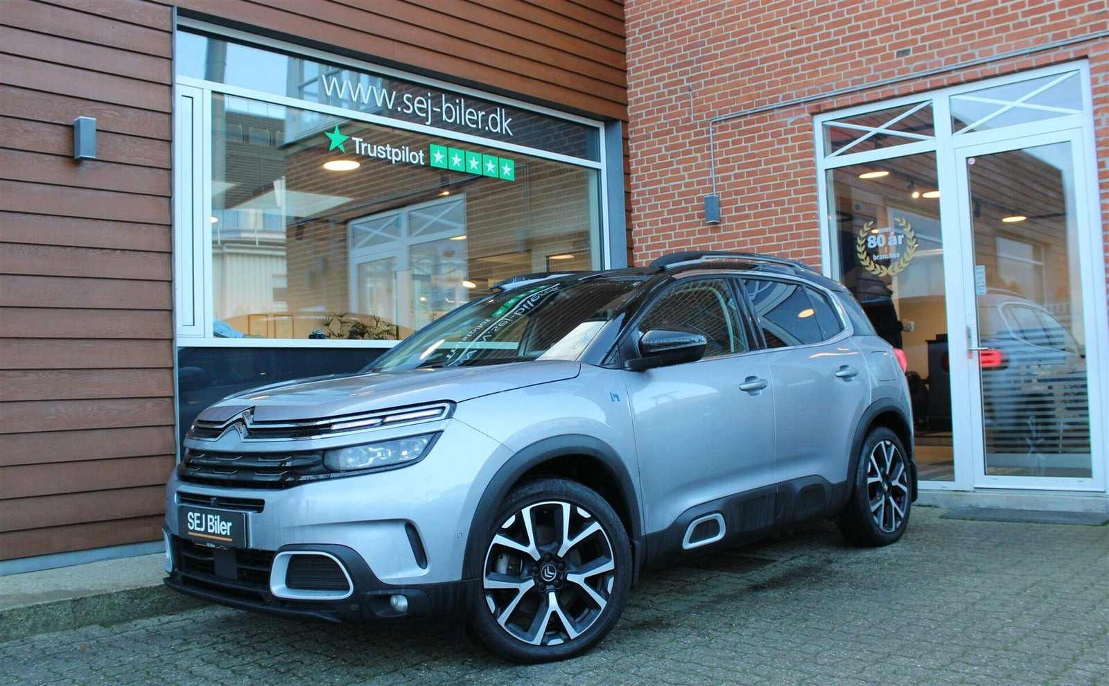 Grå Citroën C5 Aircross fra 2020