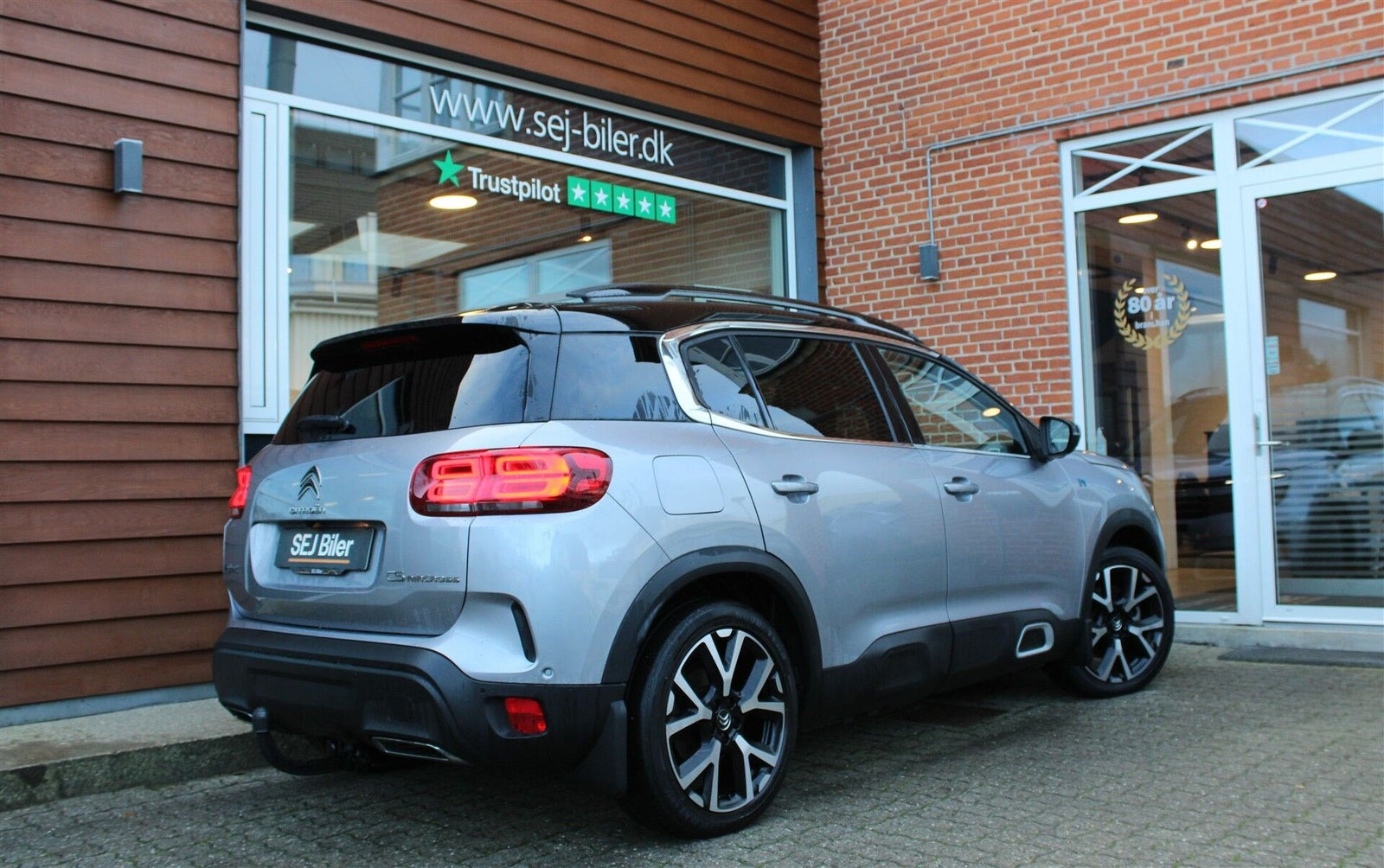 Grå Citroën C5 Aircross fra 2020