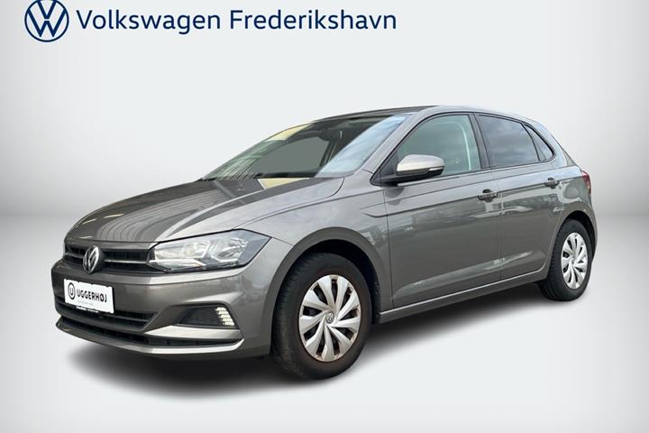 Grå VW Polo fra 2020