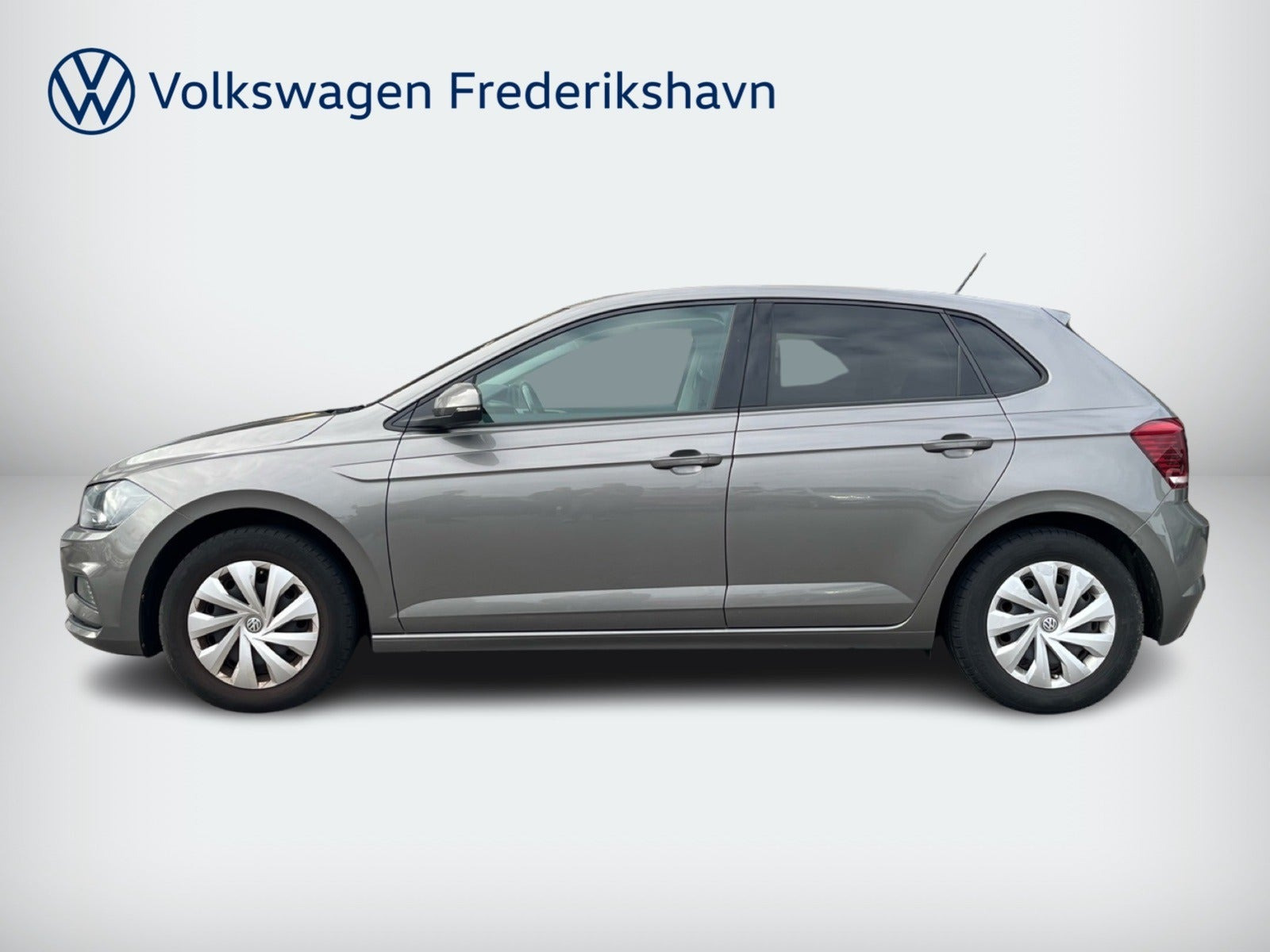 Grå VW Polo fra 2020