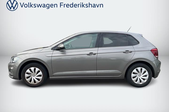 Grå VW Polo fra 2020