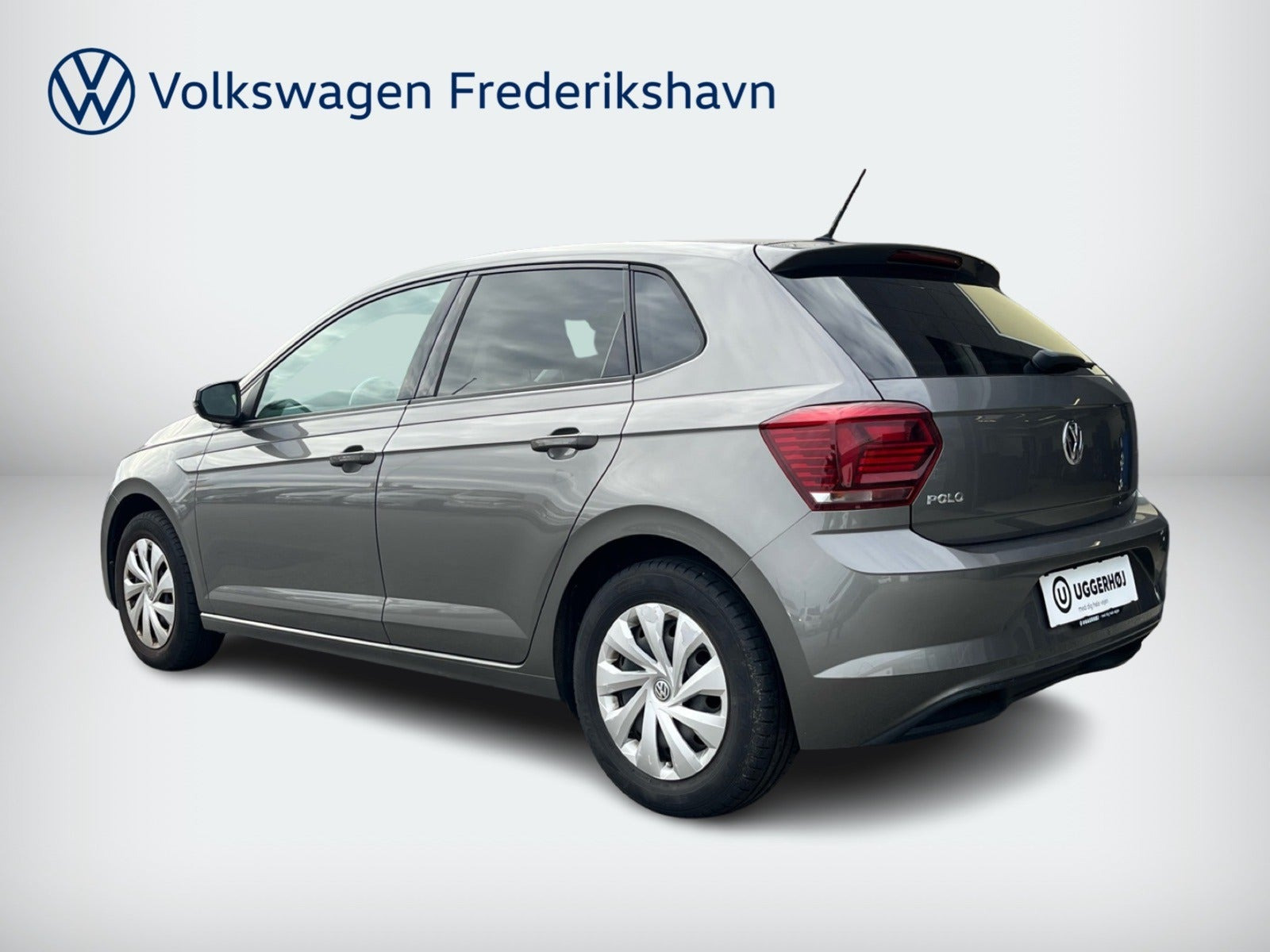 Grå VW Polo fra 2020
