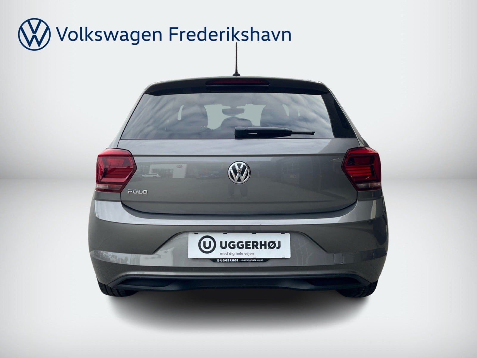 Grå VW Polo fra 2020