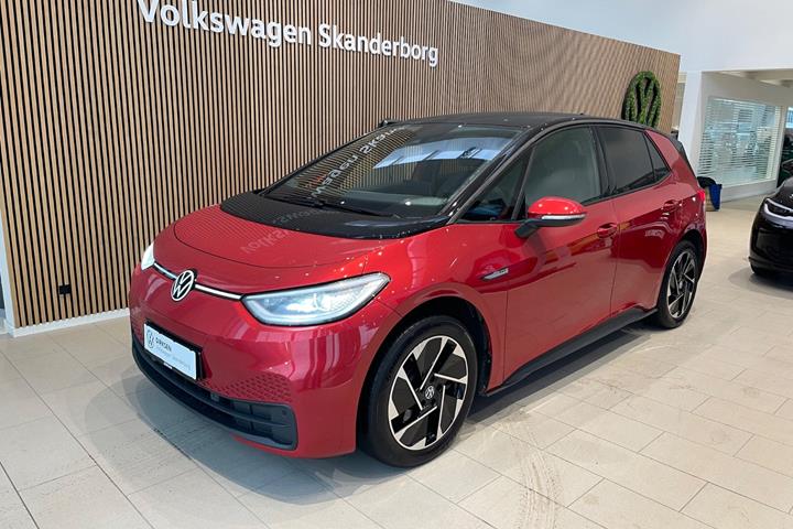Rød VW ID.3 fra 2022