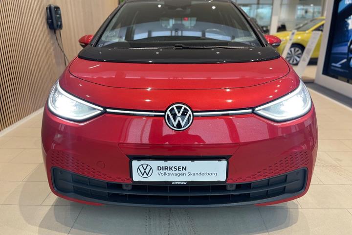 Rød VW ID.3 fra 2022