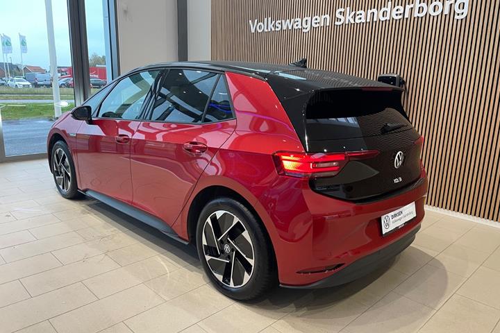 Rød VW ID.3 fra 2022