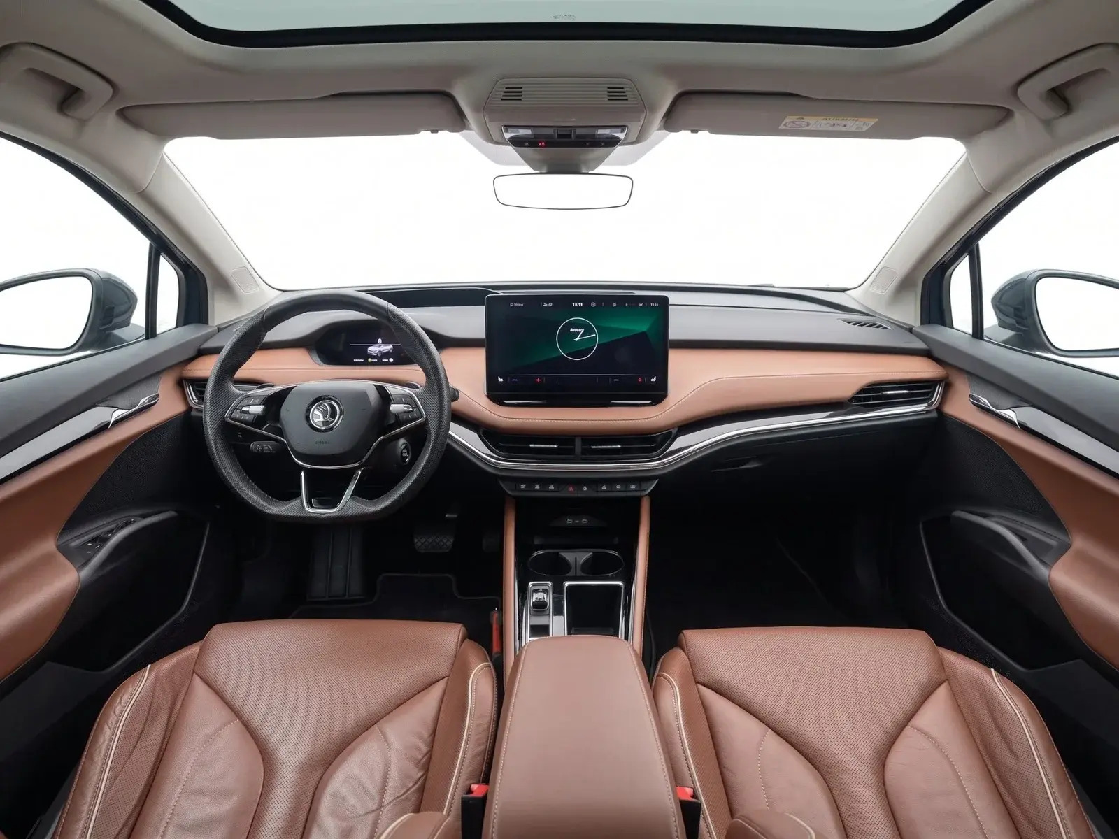 Sort Skoda Enyaq fra 2021