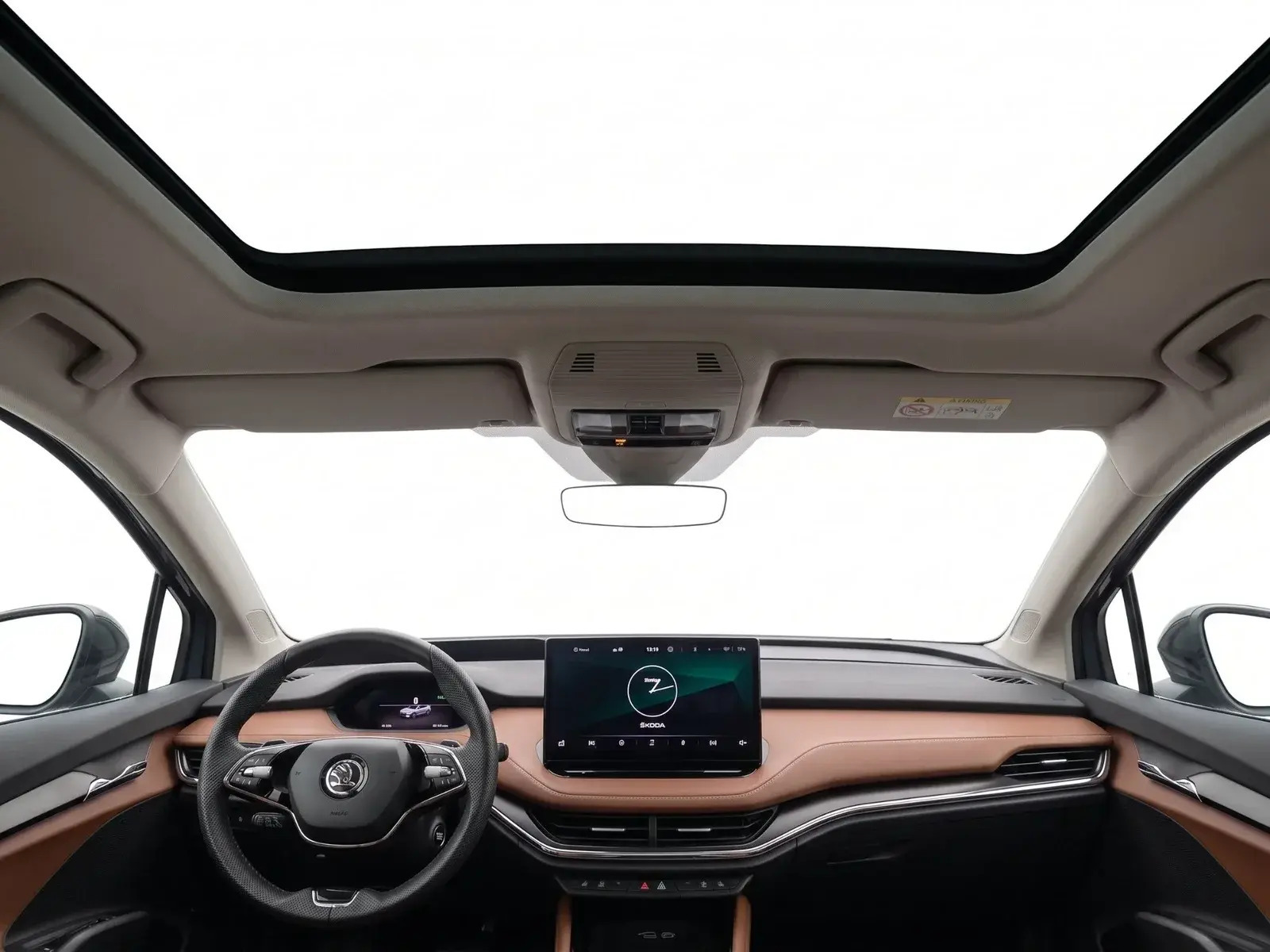 Sort Skoda Enyaq fra 2021