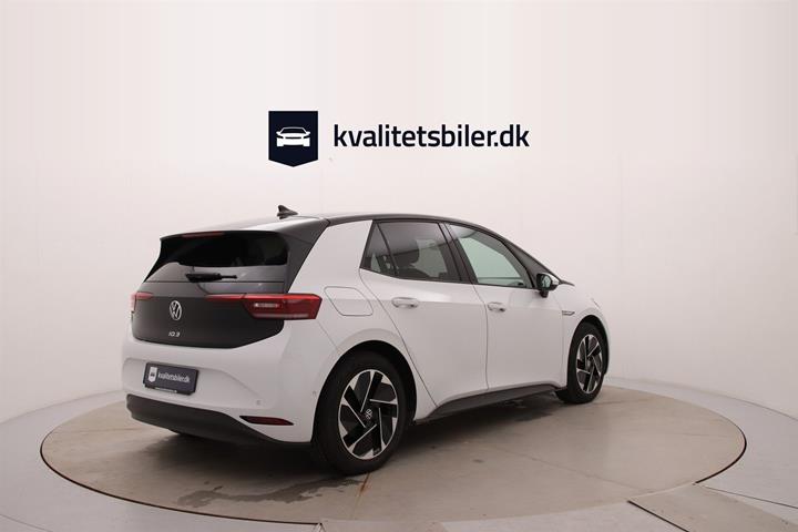 Hvid VW ID.3 fra 2022