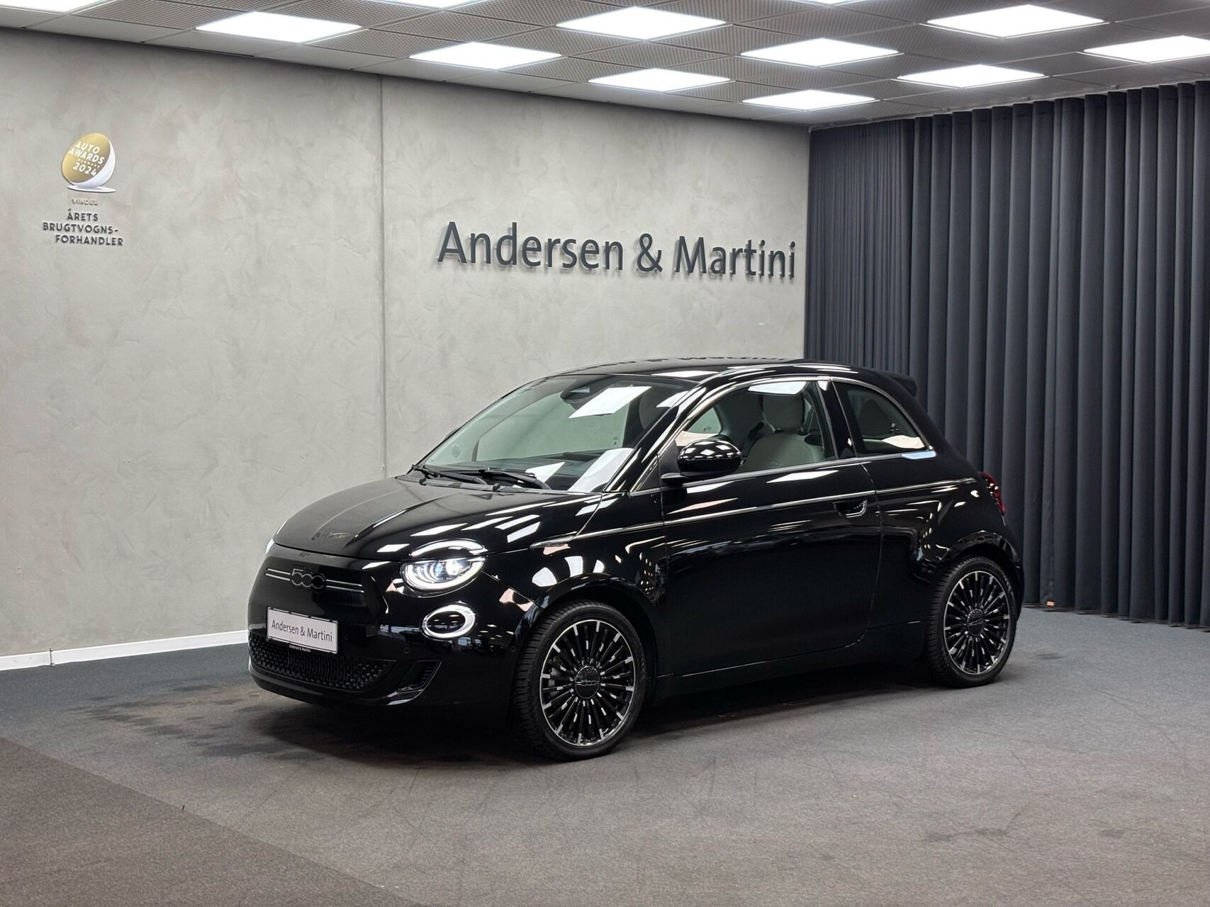 Sort Fiat 500e fra 2023