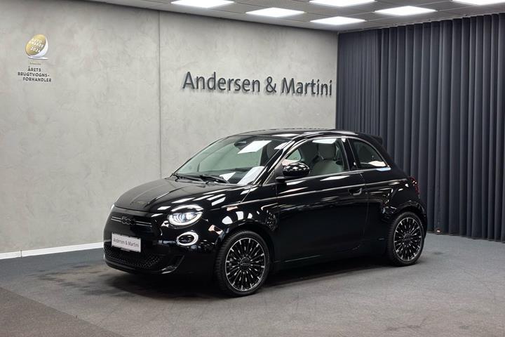 Sort Fiat 500e fra 2023