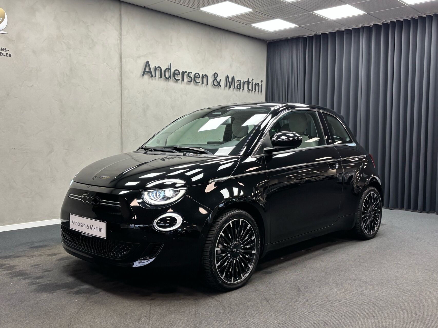 Sort Fiat 500e fra 2023