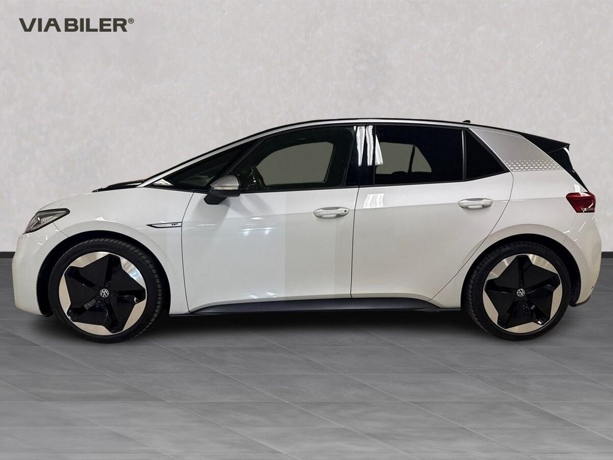 Hvid VW ID.3 fra 2020