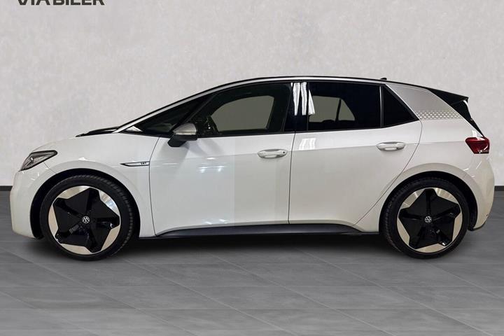 Hvid VW ID.3 fra 2020