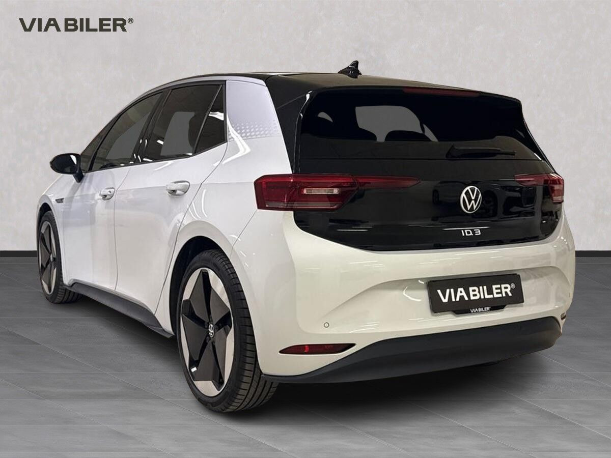 Hvid VW ID.3 fra 2020