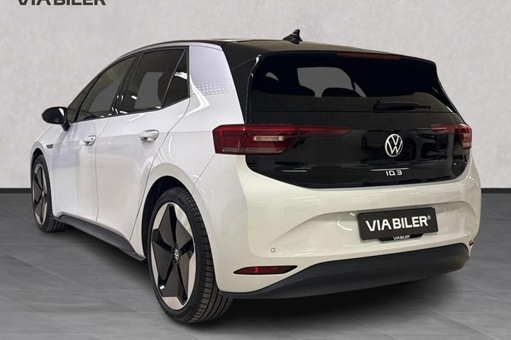 Hvid VW ID.3 fra 2020