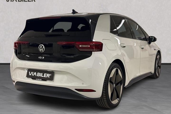Hvid VW ID.3 fra 2020