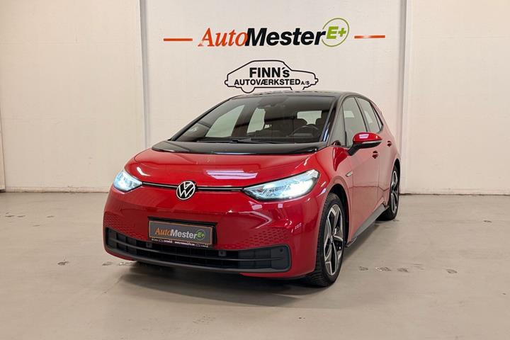 Rød VW ID.3 fra 2022