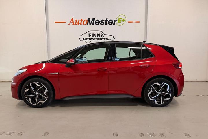 Rød VW ID.3 fra 2022