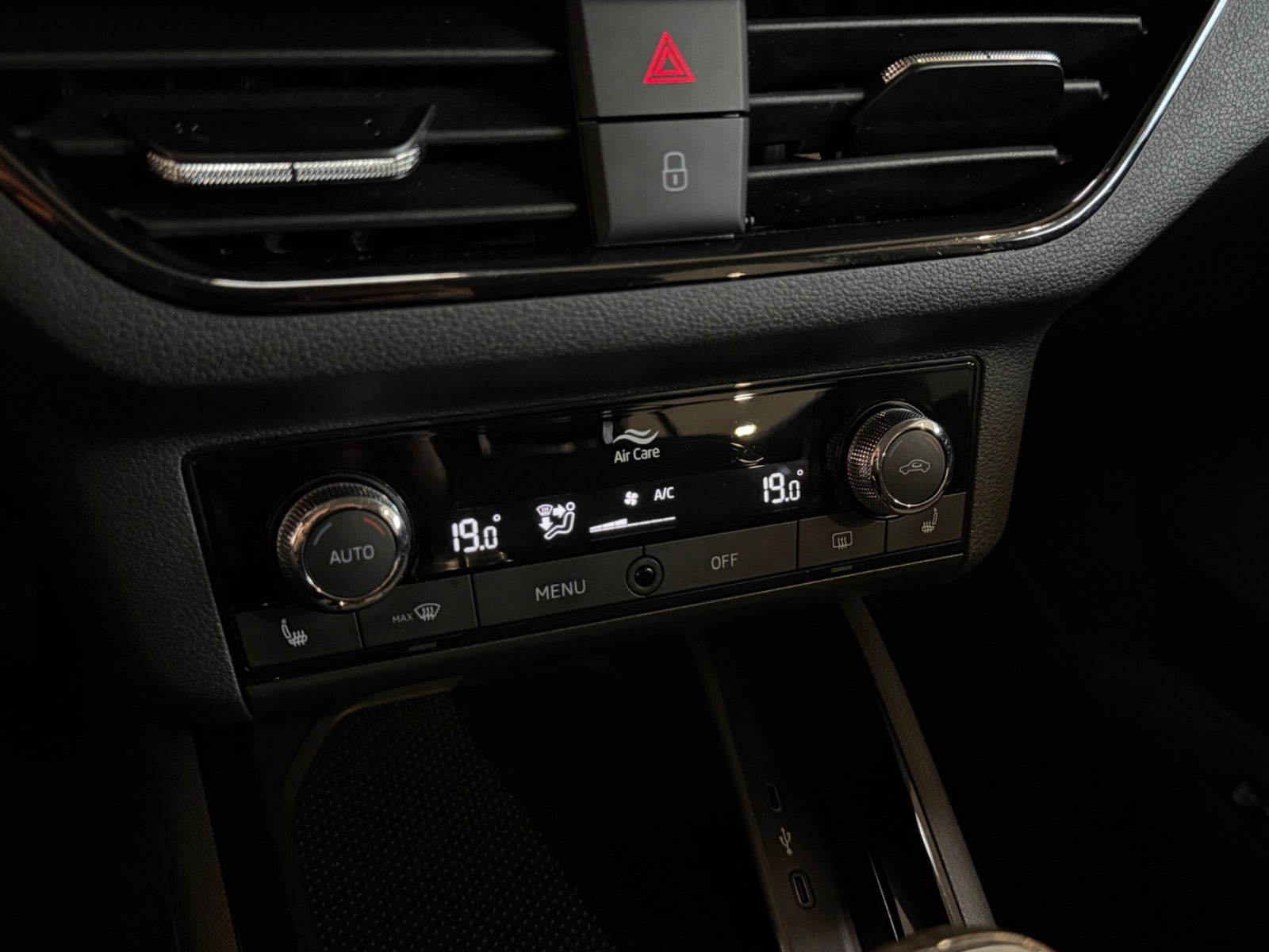 Sort Skoda Scala fra 2022