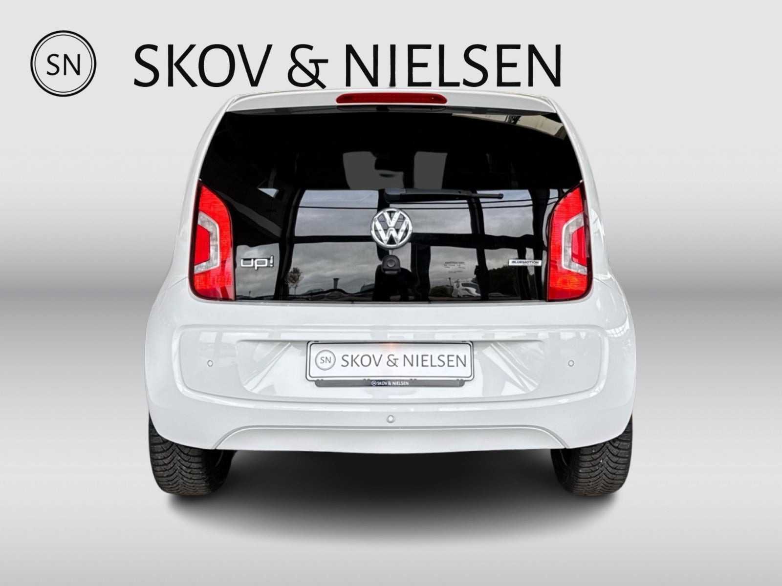 Hvid VW UP! fra 2016