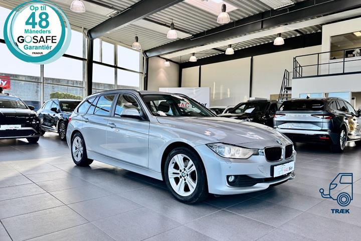Sølv BMW 320d fra 2013