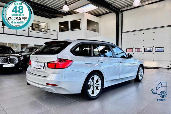 Sølv BMW 320d fra 2013